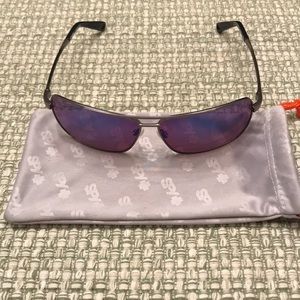 SPY Leo Men’s Aviator-Style Sunglasses